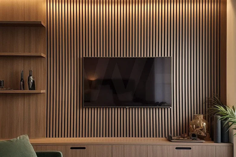 image of a wooden thermowall