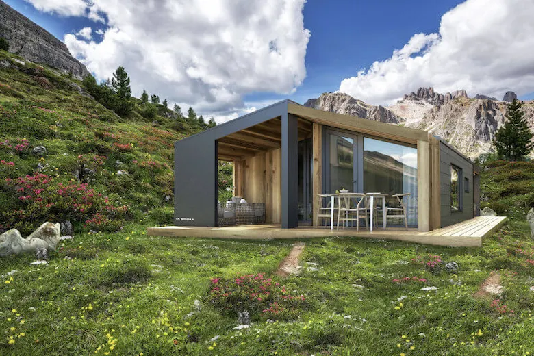 a picture of prefab home