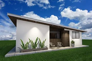a photo of DIY container home