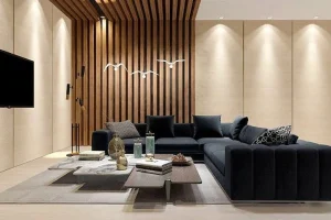 a picture of The best wooden wall covering