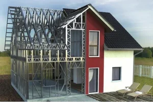 a picture of prefab steel home