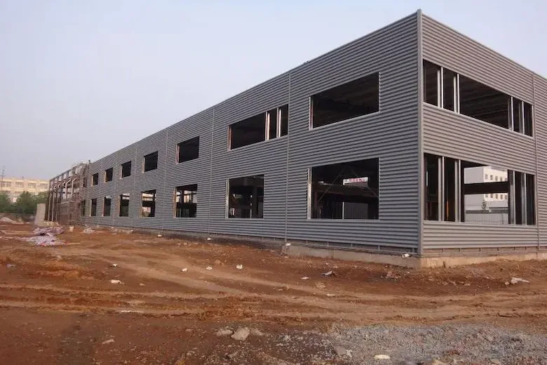a picture of prefab steel home