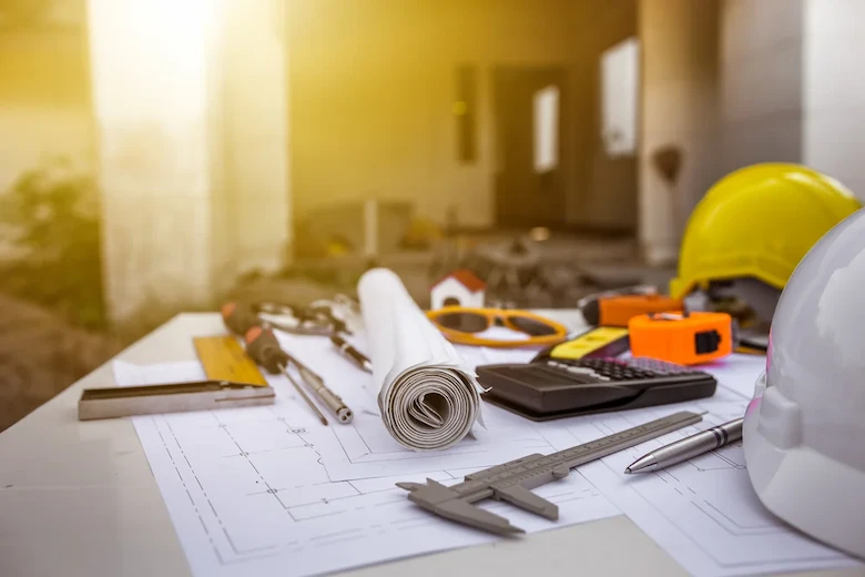 a picture of construction scheduling