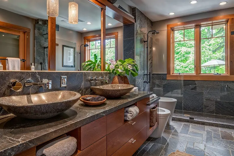 a picture of designing bathroom