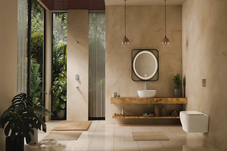 a picture of designing bathroom