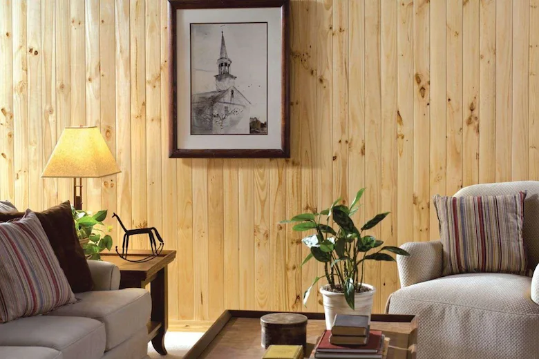 a picture of wooden wall covering