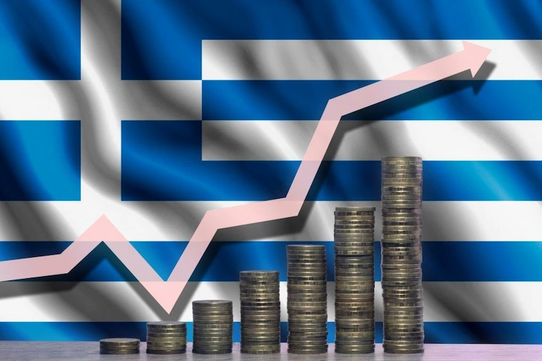 a picture of business in Greece