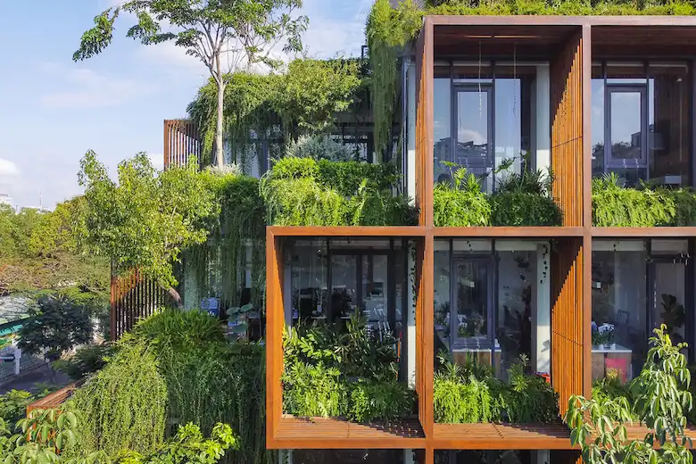 a picture of green architecture