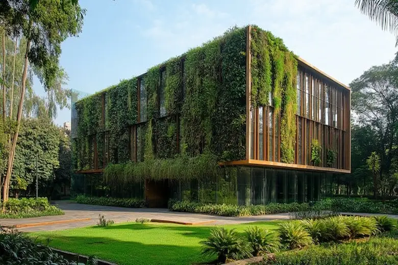 a picture of green architecture