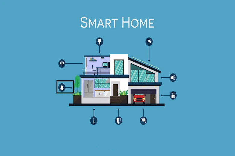 a picture of smart home