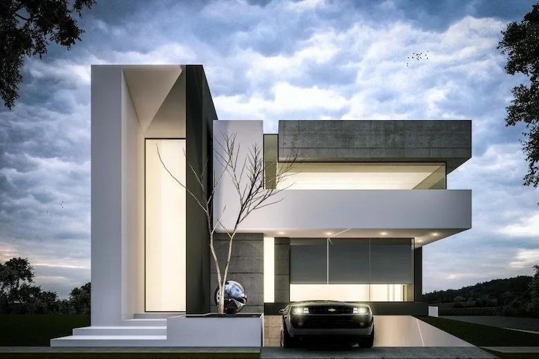a picture of home facade