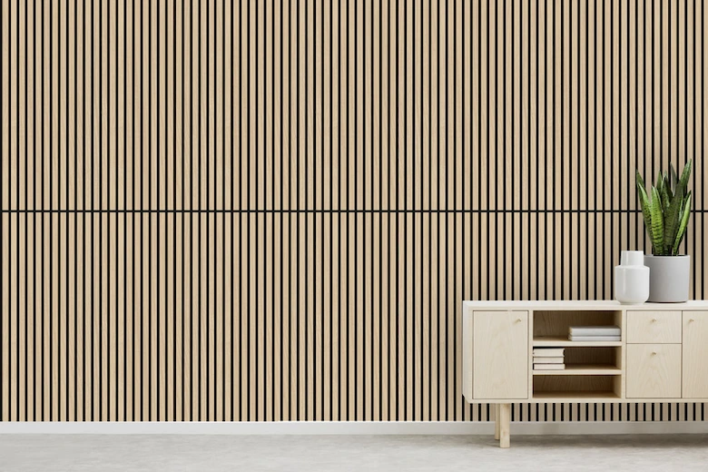 a picture of wooden thermowall