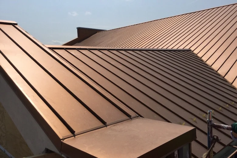 a picture of Wood and metal composite panels