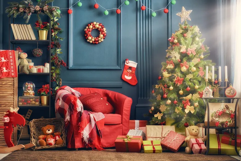 a picture of the Decoration of Christmas