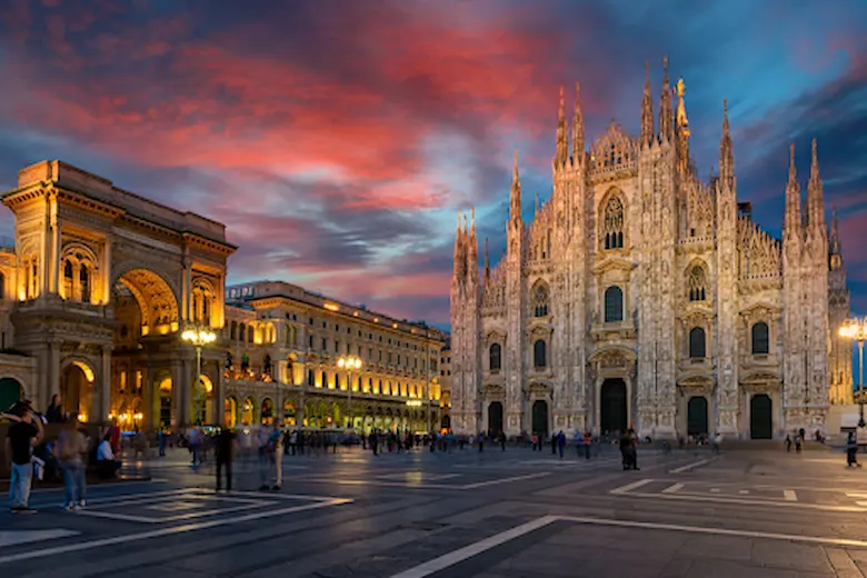 a picture of Milan Cathedral