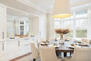 a picture of Dining room design